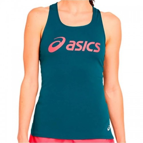 Camiseta Feminina Asics Silver Tank Verde Camiseta Feminina Asics Silver Tank Verde