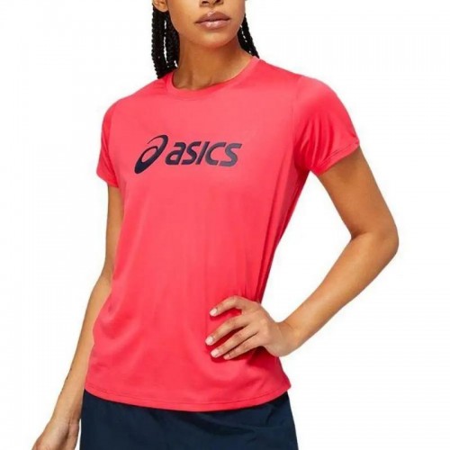 Camiseta Feminina Asics Silver Top Pink Camiseta Feminina Asics Silver Top Pink