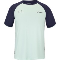Babolat Juan Lebron T-Shirt Vert Bleu