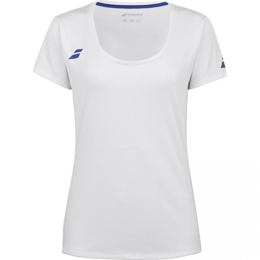 Camiseta Babolat joue Capsleeve Blanco Mujer