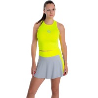 T-shirt BB court basique jaune fluo