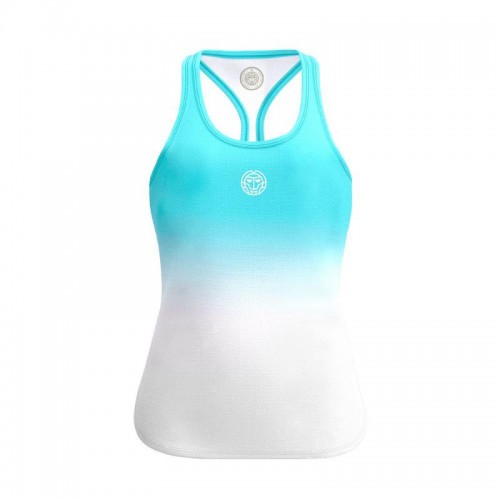 Camiseta Bidi Badu Crew Gradiant Aqua Azul Mujer Camiseta Bidi Badu Crew Gradiant Aqua Azul Mujer