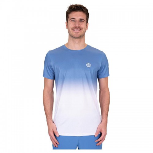 Camiseta Bidi Badu Crew Gradiant Azul Branco Camiseta Bidi Badu Crew Gradiant Azul Branco