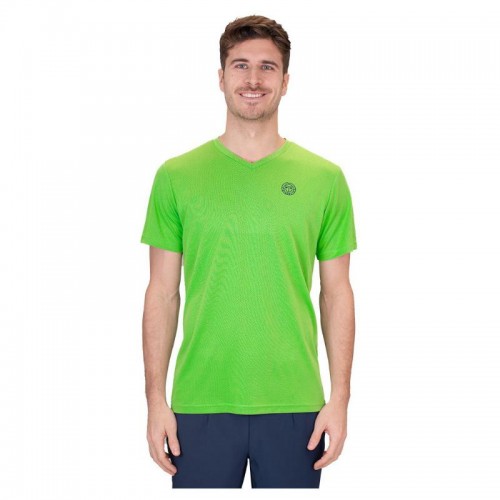 Camiseta Bidi Badu Crew Avesso V-Neck Verde Neon Azul Oscuro Camiseta Bidi Badu Crew Avesso V-Neck Verde Neon Azul Oscuro
