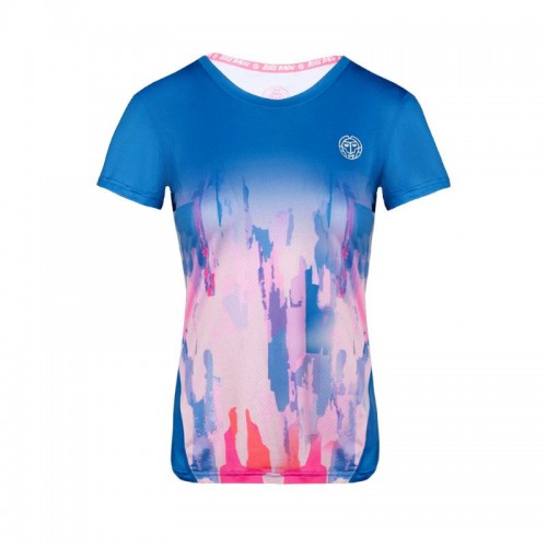 T-shirt Bidi Badu Eve Tech Blue Pink Women T-shirt Bidi Badu Eve Tech Blue Pink Women