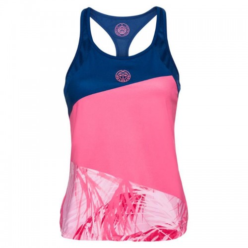 Camiseta Bidi Badu Fleur Azul Oscuro Berry Rosa Camiseta Bidi Badu Fleur Azul Oscuro Berry Rosa