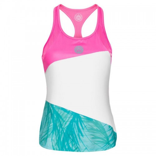Camiseta Bidi Badu Fleur Rosa Blanco Menta Camiseta Bidi Badu Fleur Rosa Blanco Menta