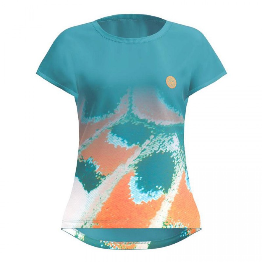 Bidi Badu Melbourne Capsleeve Orange Pétroleo T-Shirt Junior