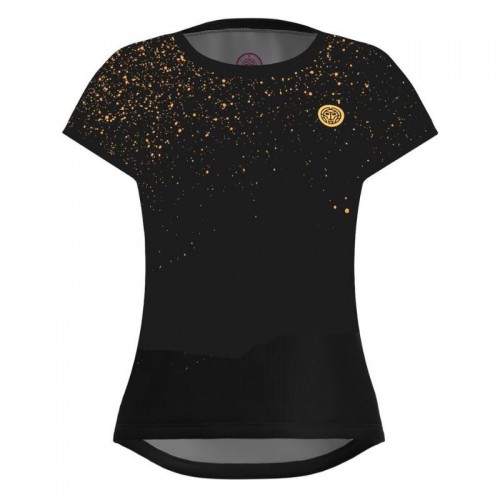Bidi Badu Paris Capsleeve Black Gold Camiseta Feminina Bidi Badu Paris Capsleeve Black Gold Camiseta Feminina