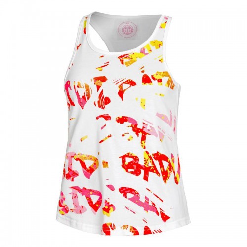 Camiseta Bidi Badu Wild Arts Chill Blanco Mix Mujer Camiseta Bidi Badu Wild Arts Chill Blanco Mix Mujer