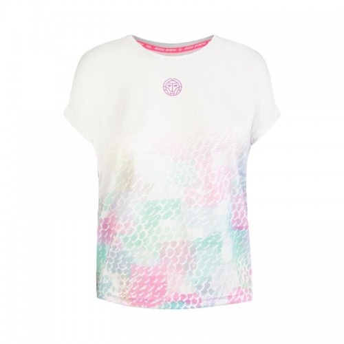 T-shirt Bidi Badu Yaa Branco Rosa Junior T-shirt Bidi Badu Yaa Branco Rosa Junior