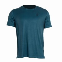 T-Shirt Couronne Noir Cancun Bleu Clair