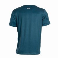 T-Shirt Couronne Noir Cancun Bleu Clair
