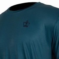 T-Shirt Couronne Noir Cancun Bleu Clair