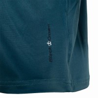 T-Shirt Couronne Noir Cancun Bleu Clair