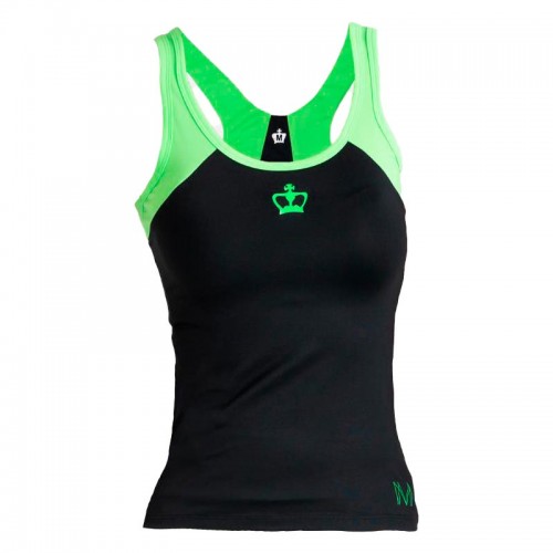 Camiseta Black Crown Marta Marrero Negro Verde Camiseta Black Crown Marta Marrero Negro Verde