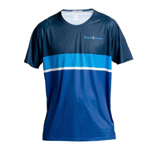 T-shirt noir Crown Porvo Blue T-shirt noir Crown Porvo Blue