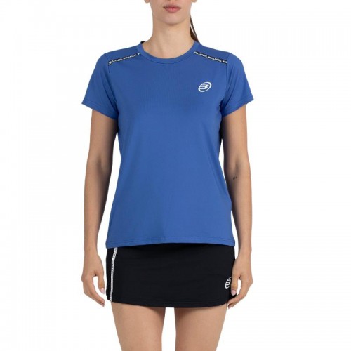 T-shirt Bullpadel Adventure W Bleu Intense