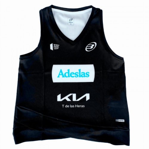 Camiseta Bullpadel Ale Salazar WPT Erdine Negro Camiseta Bullpadel Ale Salazar WPT Erdine Negro