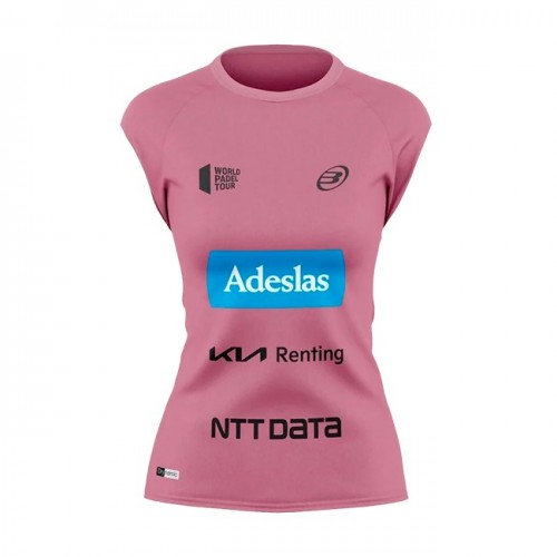 Bullpadel T-shirt Alejandra Salazar WPT Roete Uva Sieved Bullpadel T-shirt Alejandra Salazar WPT Roete Uva Sieved