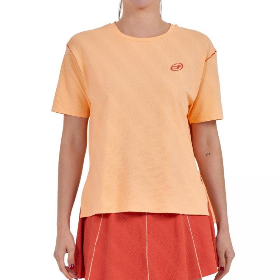 Camiseta Bullpadel Almoin Naranja Pastel
