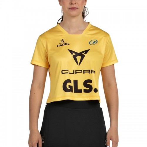 Bullpadel Bea Gonzalez Premier Padel Bagan Mango T-shirt Bullpadel Bea Gonzalez Premier Padel Bagan Mango T-shirt