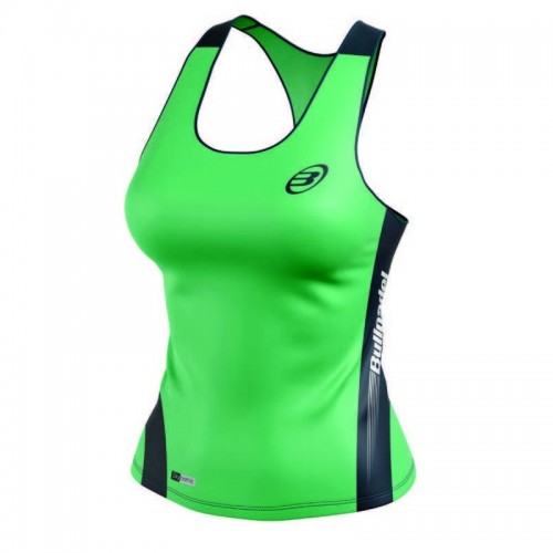Camiseta Bullpadel Binas Verde Fluor Camiseta Bullpadel Binas Verde Fluor