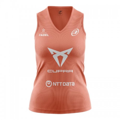 Bullpadel Delfi Brea Premier Padel Porru Grapefruit T-shirt Bullpadel Delfi Brea Premier Padel Porru Grapefruit T-shirt