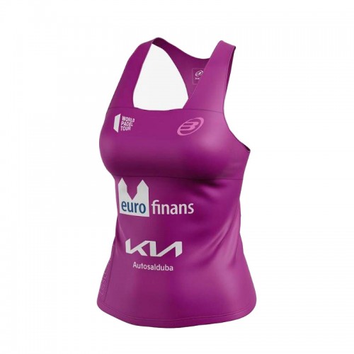 Camiseta Bullpadel Delfi Brea WPT Paicol Hortensia 2021 Camiseta Bullpadel Delfi Brea WPT Paicol Hortensia 2021