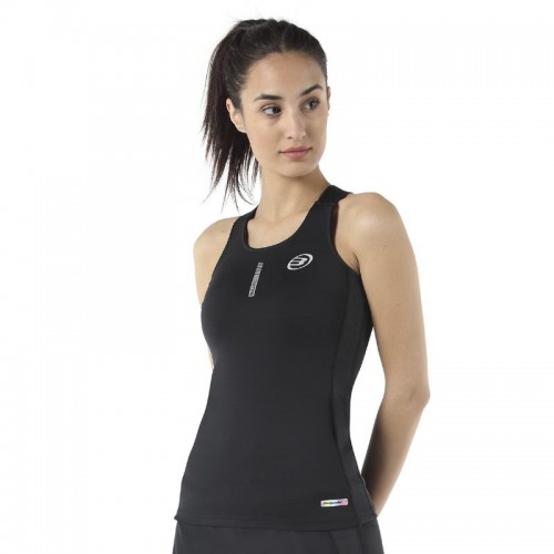 Camiseta Bullpadel Elgante Negro Camiseta Bullpadel Elgante Negro