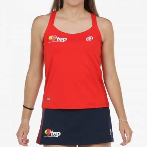 Bullpadel FEP Exima Red T-Shirt Bullpadel FEP Exima Red T-Shirt