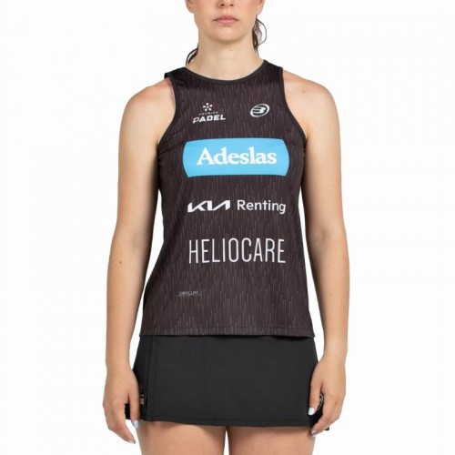 Bullpadel Gemma Triay Premier Padel Abure Black T-Shirt Bullpadel Gemma Triay Premier Padel Abure Black T-Shirt