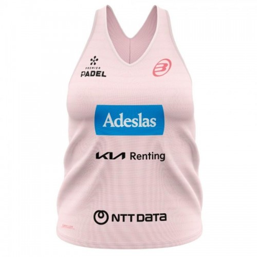 Bullpadel Gemma Triay Premier Padel Pastel Pink Edrar T-shirt Bullpadel Gemma Triay Premier Padel Pastel Pink Edrar T-shirt