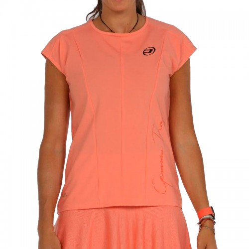 Camiseta Bullpadel Gemma Triay Yodar Coral Camiseta Bullpadel Gemma Triay Yodar Coral