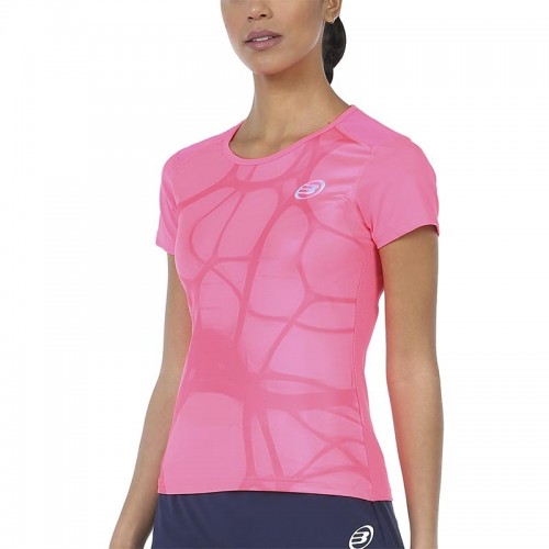Camiseta Bullpadel Imperia Rosa Fluor Camiseta Bullpadel Imperia Rosa Fluor