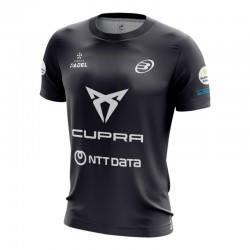 Bullpadel Juan Tello Premier Padel Marfi T-shirt carbone