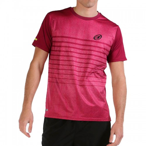 Camiseta Bullpadel Litis Vino Bordeaux Camiseta Bullpadel Litis Vino Bordeaux