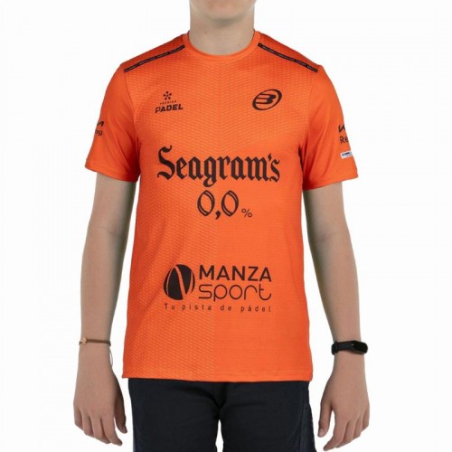 Camiseta Bullpadel Paquito Navarro Premier Padel Mesia Clay Junior Camiseta Bullpadel Paquito Navarro Premier Padel Mesia Clay Junior