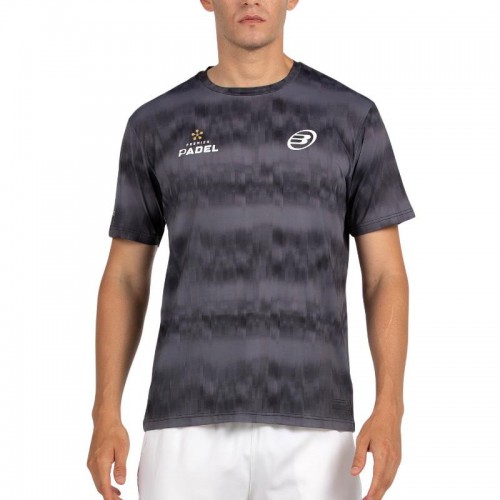 Camiseta Preta Bullpadel Premier Padel Pasco