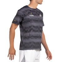 T-shirt noir Bullpadel Premier Padel Pasco