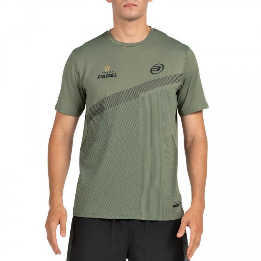 Camiseta Bullpadel Premier Padel Ducks Kaki