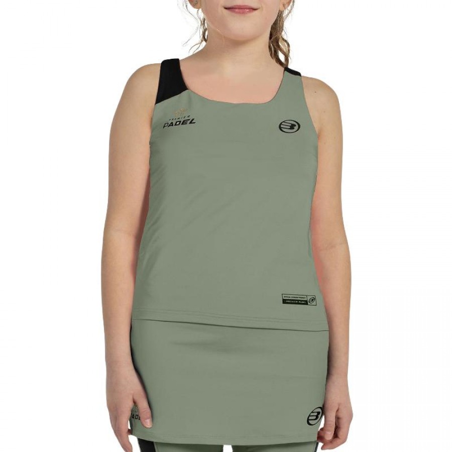 Camiseta Bullpadel Premier Padel Pirac Khaki Junior
