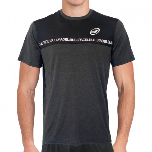 Camisa Bicolor Antracito Rebelde Bullpadel Camisa Bicolor Antracito Rebelde Bullpadel