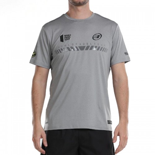 Camiseta Bullpadel WPT Ligio Gris Vigor Medio Camiseta Bullpadel WPT Ligio Gris Vigor Medio