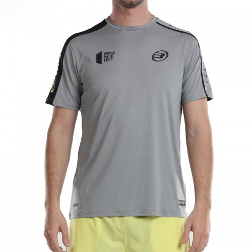 T-shirt Bullpadel WPT Liron Cinza Medio Vigore T-shirt Bullpadel WPT Liron Cinza Medio Vigore