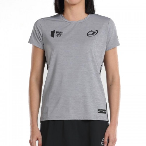 T-shirt Bullpadel WPT Flame Cinza Medio Vigore T-shirt Bullpadel WPT Flame Cinza Medio Vigore