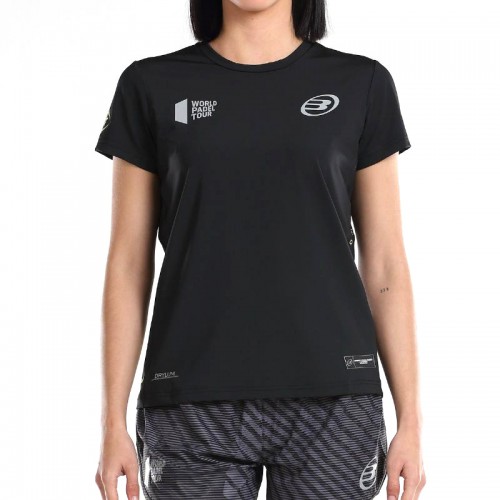 T-shirt Bullpadel WPT Llama Preto T-shirt Bullpadel WPT Llama Preto