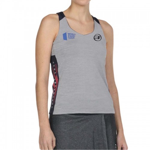 T-shirt Bullpadel WPT Ravolta Cinza Medio Vigore T-shirt Bullpadel WPT Ravolta Cinza Medio Vigore