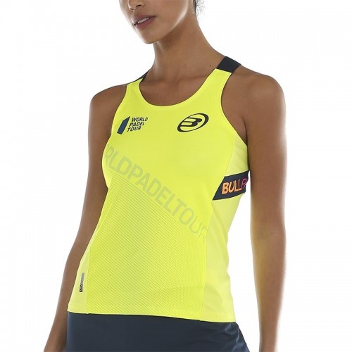 Camiseta Bullpadel WPT Serenis Amarillo Azufre Fluor Camiseta Bullpadel WPT Serenis Amarillo Azufre Fluor