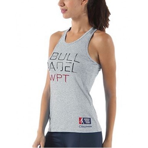 Camiseta Zamar Tirantes Gris Bullpadel Camiseta Zamar Tirantes Gris Bullpadel